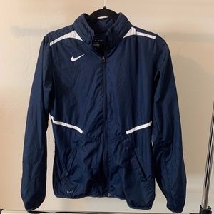 Nike Women's Storm-Fit Challenger Jacket Navy Blue